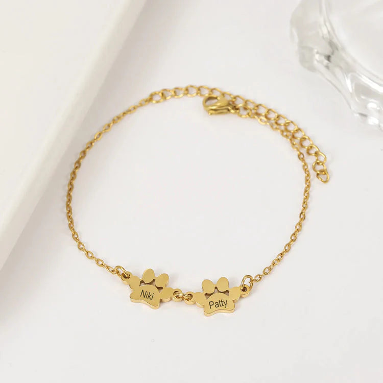 Bracelet personnalisé empreinte