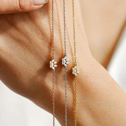 Bracelet personnalisé empreinte