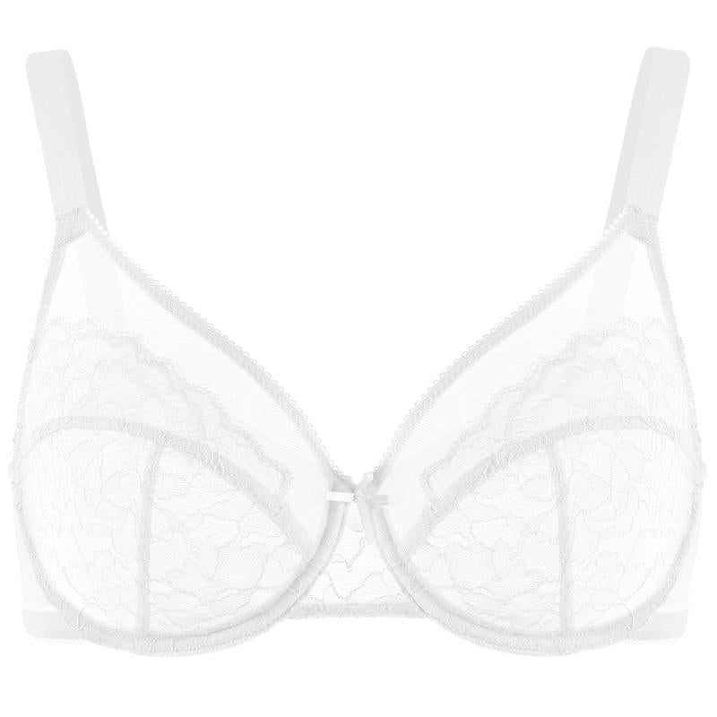 Floral Lace Minimizer Bra