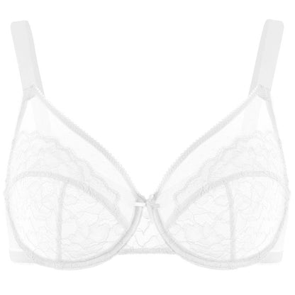 Floral Lace Minimizer Bra