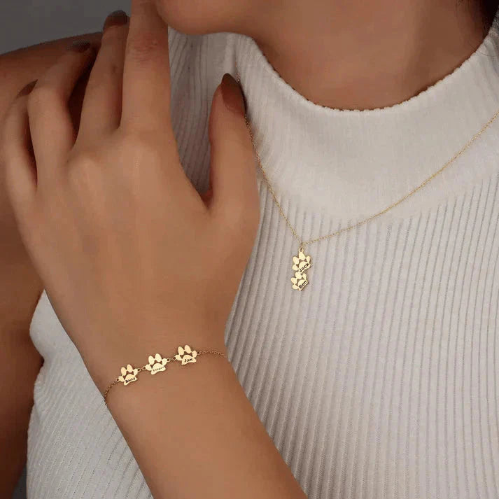 Bracelet personnalisé empreinte