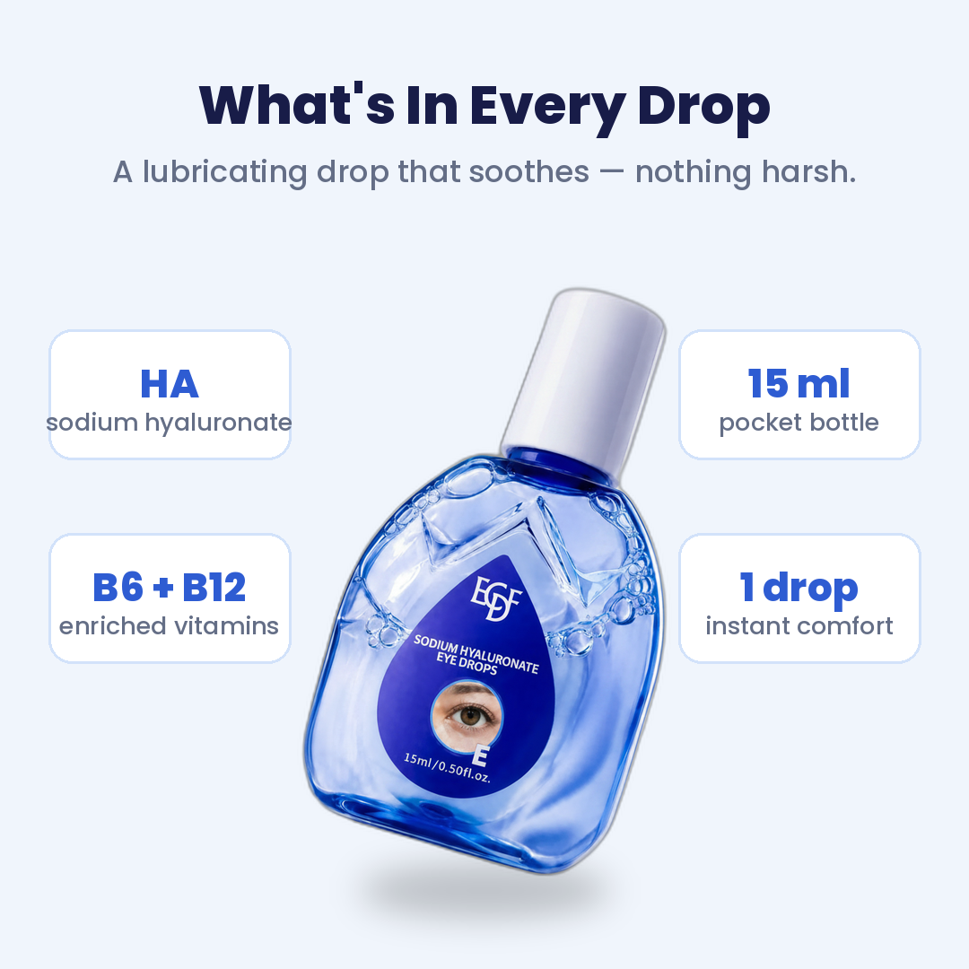 Sodium Hyaluronate Eye Drops - Instant Relief for Dry Eyes