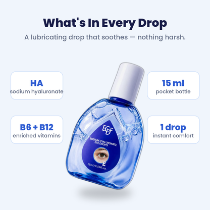 Sodium Hyaluronate Eye Drops - Instant Relief for Dry Eyes