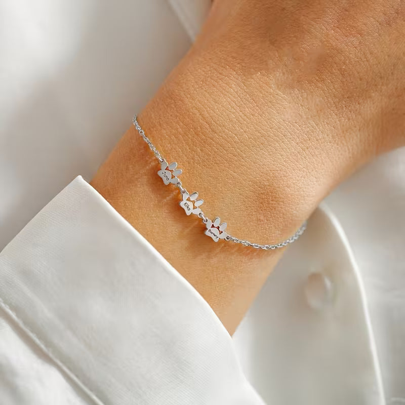 Bracelet personnalisé empreinte