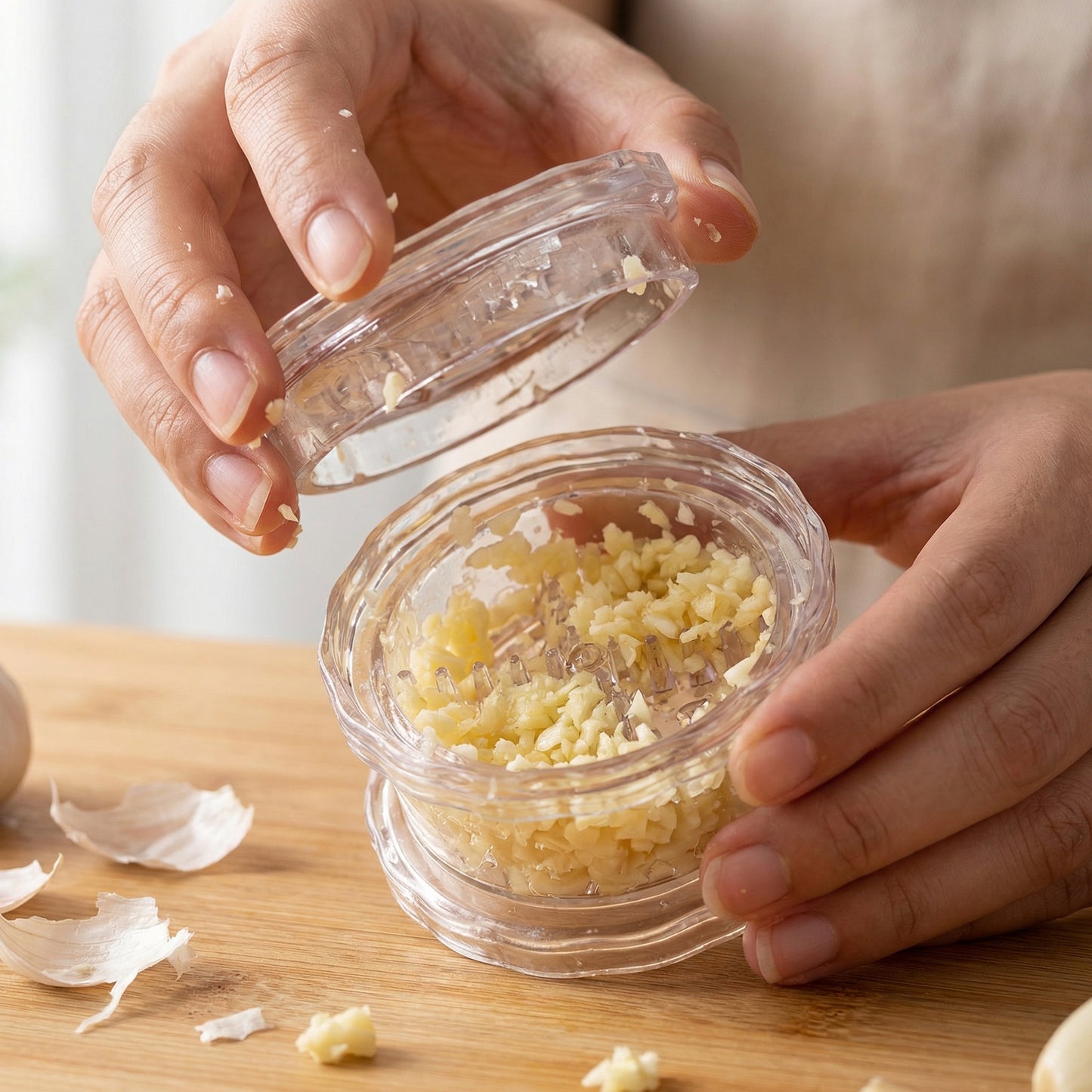 Twist & Mince Garlic Crusher