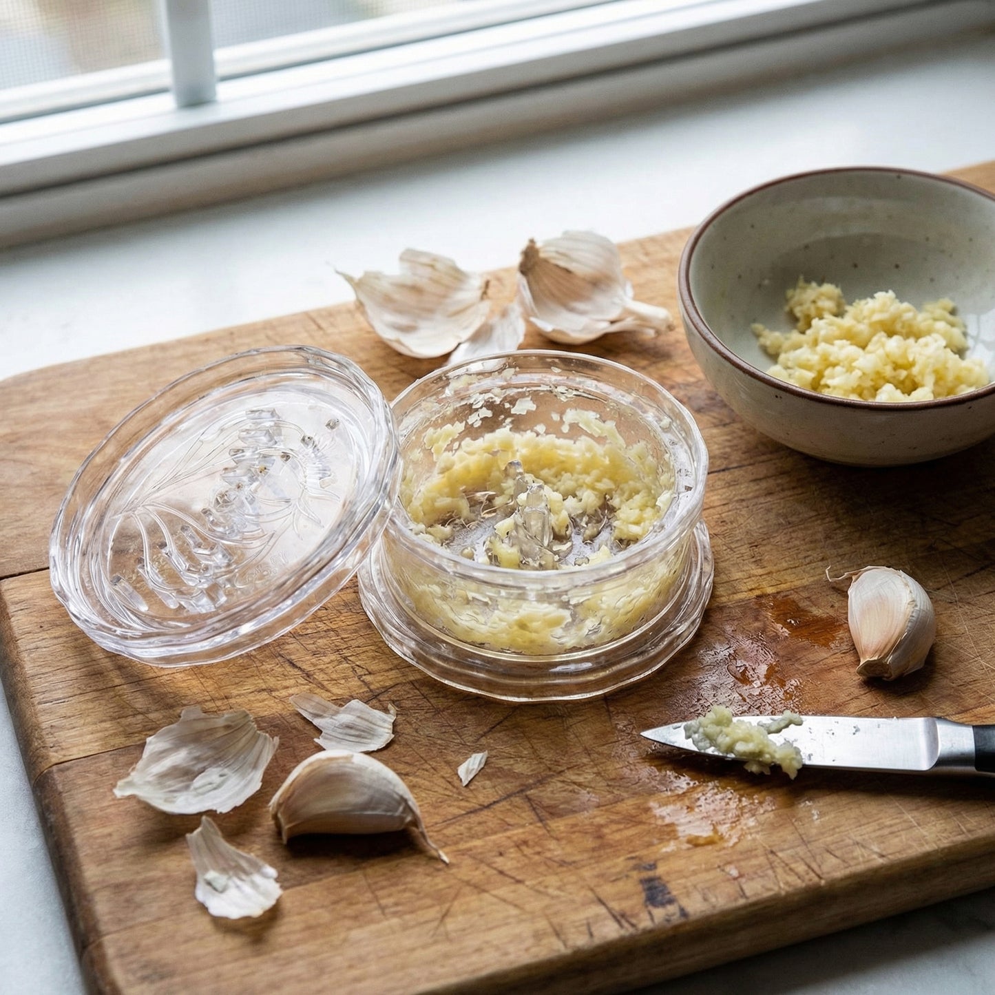 Twist & Mince Garlic Crusher