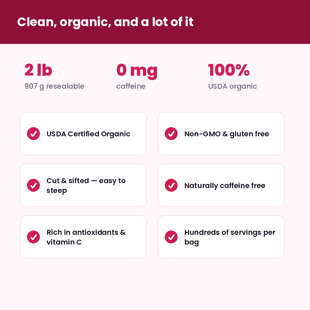 Premium Organic Hibiscus Flowers