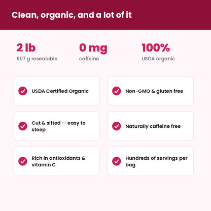 Premium Organic Hibiscus Flowers