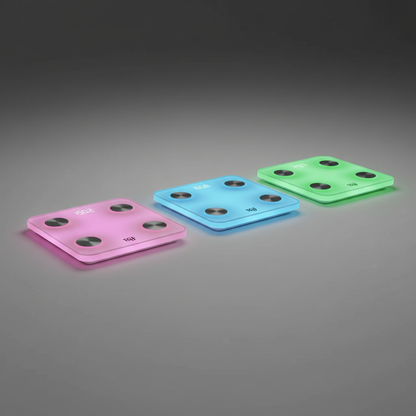 7-Color Glowing Bluetooth Smart Body Fat Scale
