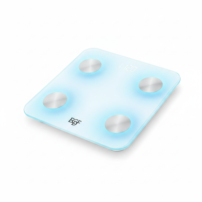 7-Color Glowing Bluetooth Smart Body Fat Scale